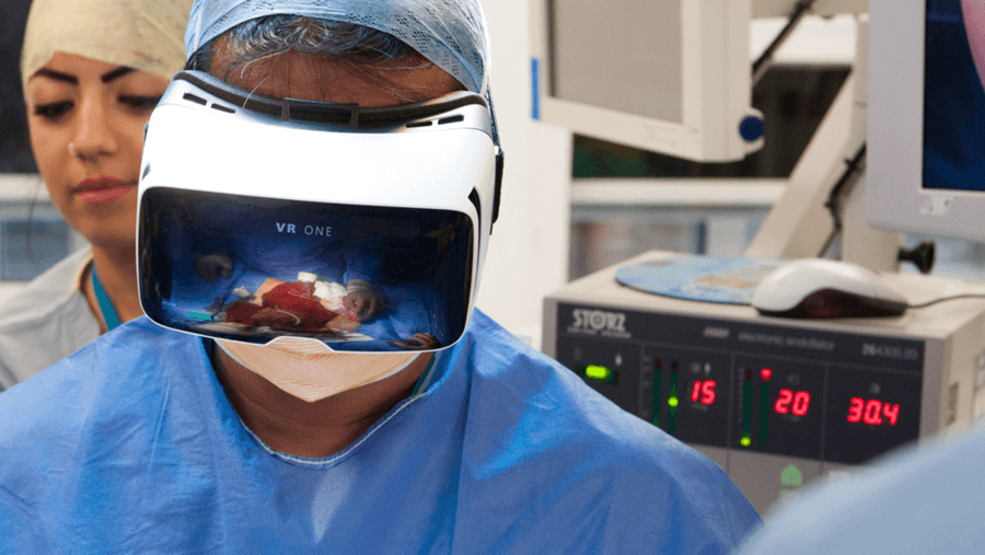 virtual reality goggles
