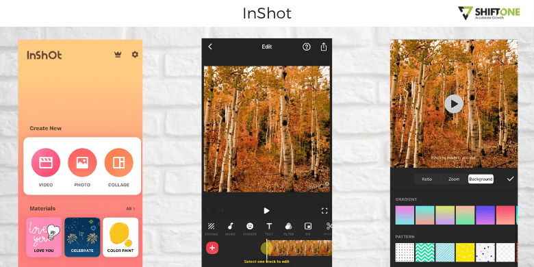 InShot video editing app