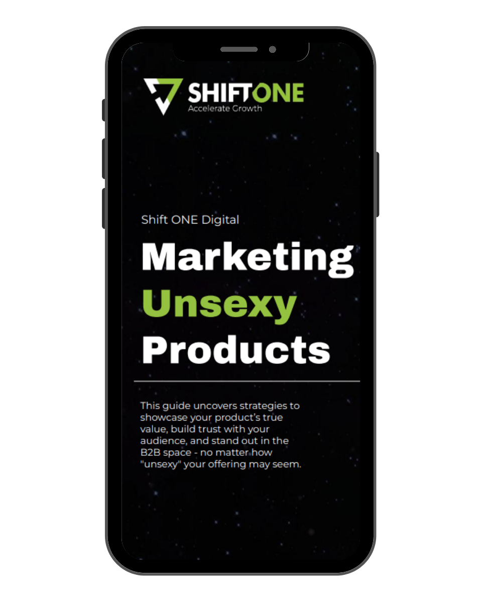 marketing industrial products