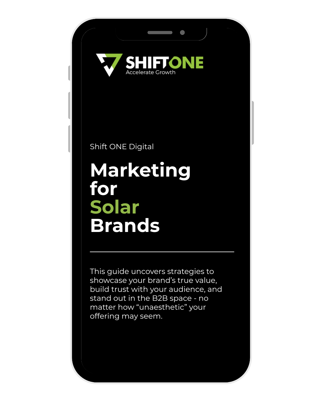 Heading marketing for solar brands