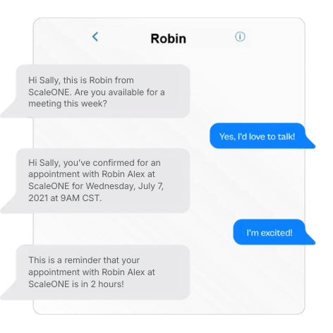 automated messaging