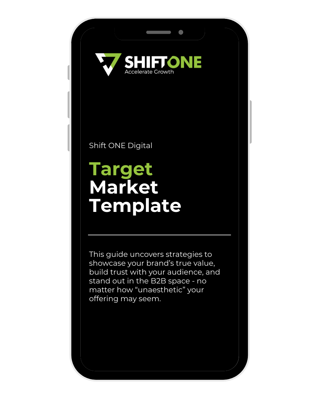 B2B Target Market Template